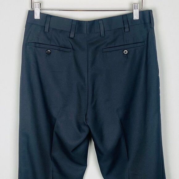 New Louis Raphael Tailored Modern Fit Polyester Gray Dress Pants, Size 30 x 30 - Picture 6 of 9